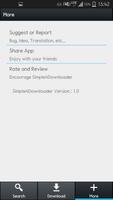 Simple 4Shared Downloader screenshot 2