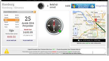 Dünya Namaz Vakitleri capture d'écran 1