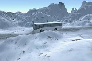 3D Snow Bus Drive poster