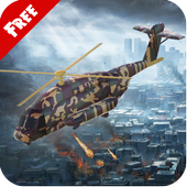 3D City Helicopter Warrior icon