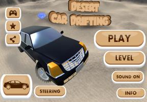 Desert Car Drifting Affiche