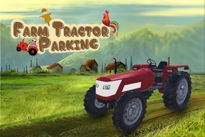 Poster Farm Tractor Parking
