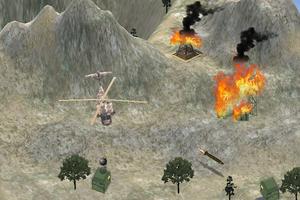 Forest Helicopter Battle الملصق