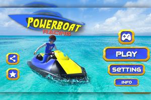 Power Boat Racing Affiche