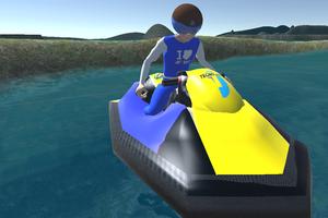 Power Boat Racing capture d'écran 1
