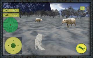 الجياع محاكاة الذئب تصوير الشاشة 1