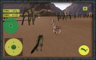Голодный волк симулятор скриншот 2