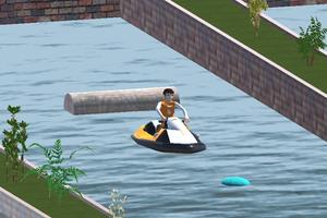 Speed jet Ski City Canal imagem de tela 1