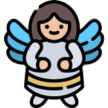 Funny Little Angels Wallpaper