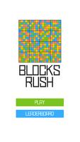 Blocks Rush - Eye burner poster