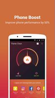 Flame Clean: Boost; Power save Affiche