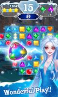 Jewels Frozen - Classic Match 3 Game स्क्रीनशॉट 1