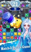Jewels Frozen - Classic Match 3 Game screenshot 2
