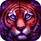 Bright tiger live wallpaper иконка