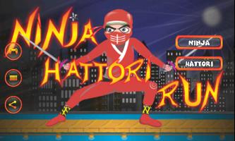 Ninja Hattori Run постер