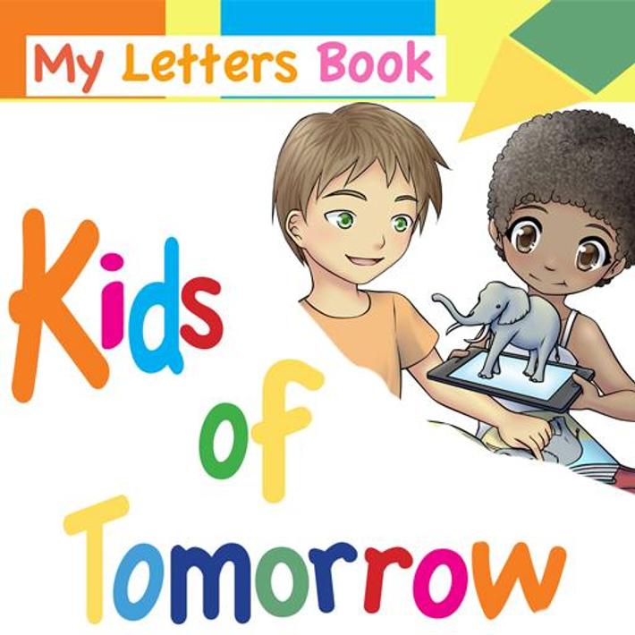 My letter book. My first book of Letters. Book with Letter.
