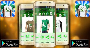 Pakistan Flag Suit Editor photo स्क्रीनशॉट 1