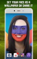 Flag face paint: World Cup 2018 syot layar 3
