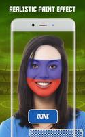 Pintar bandeira em seu rosto:Copa do Mundo de 2018 imagem de tela 1