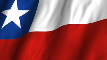 Poster Chile Flag