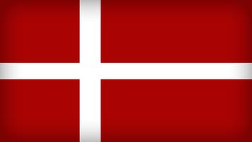 Denmark Flag ポスター