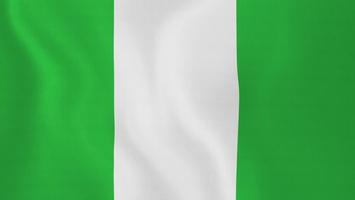 Nigeria Flag पोस्टर