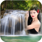 Waterfall Photo Frame ikona