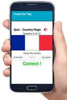 Flags Quiz, Devinez les drapeaux du monde capture d'écran 1