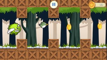 Jungle Flappy Bird Ekran Görüntüsü 1