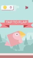 Flappy Flat Parrot تصوير الشاشة 1