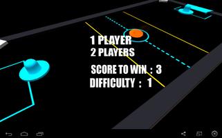 Air Hockey 3D Plakat