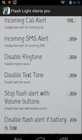 Flash Light Alerts pro 截图 1