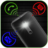 Flash Light on Call & SMS icon Flash Light on Call & SMS icon