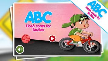 Cartes ABC pour les bébés Affiche