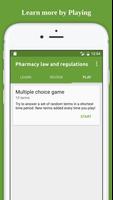 PTCE Pharmacy Law Regulations Flashcards 2018 اسکرین شاٹ 3
