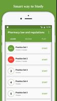PTCE Pharmacy Law Regulations Flashcards 2018 plakat