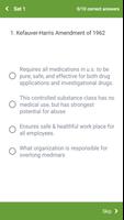 PTCE Pharmacy Law Regulations Flashcards 2018 capture d'écran 1