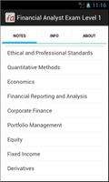 پوستر Financial Analyst Exam Level 1