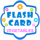 ikon English Flash Cards-Vegetables