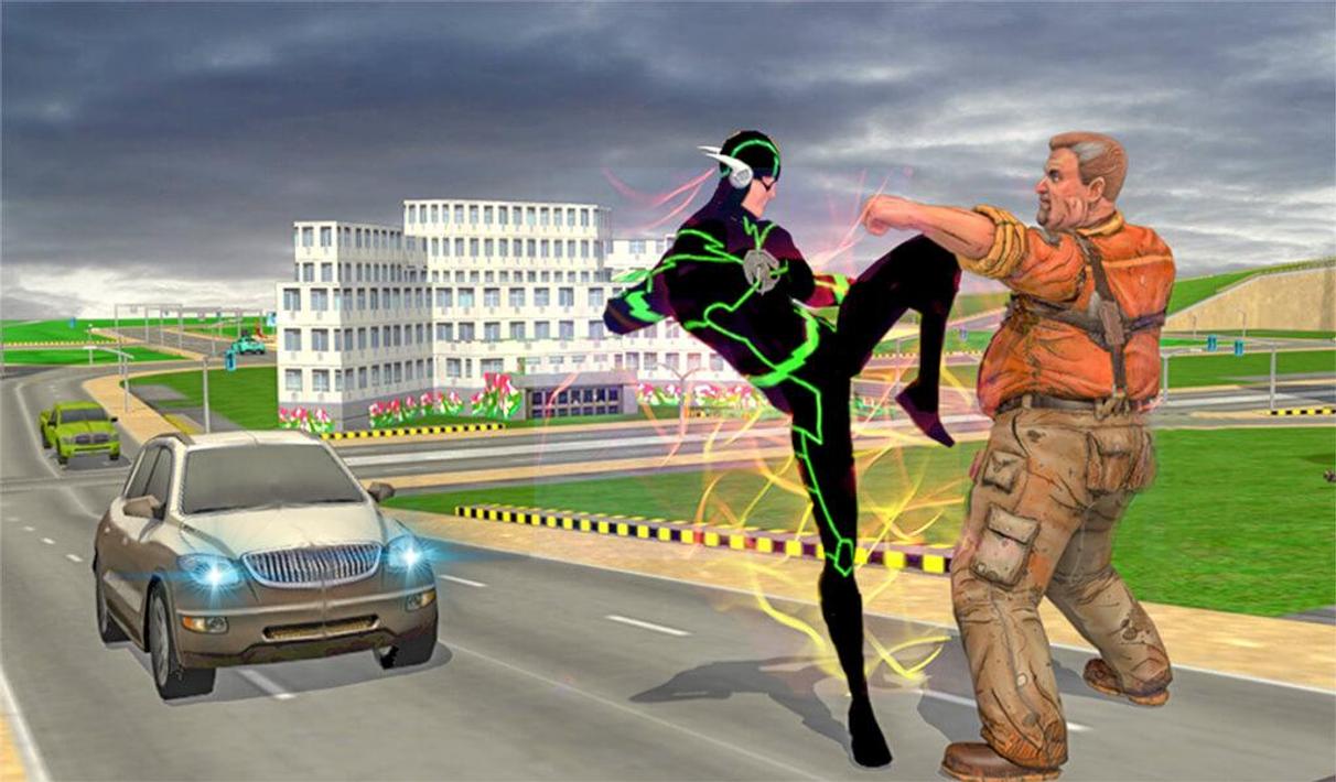 flash action hero
