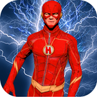 Electric Flash Hero:flash speed Hero-Flash Game 3D icône