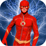 Electric Flash Hero:flash speed Hero-Flash Game 3D icône
