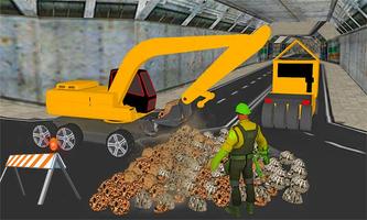Mega City Construction:Underpass , Tunnel & Bridge capture d'écran 3