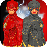 Multi Flash Speed Hero:Black Flash Vs Super Flash icône