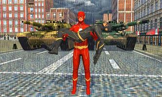 Multi Flash Speed Hero:Black Flash Vs Super Flash الملصق
