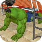 Superheroes Gym Workout Training : Virtual Gym 3D icon