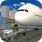 Real Plane Mechanic: Airplane Ground Flight Staff أيقونة