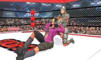 Women Wrestling Revolution 3D:Real Ring Fighting Affiche