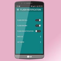 Flash Alerts on Call & SMS Pro capture d'écran 1
