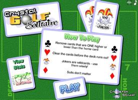 Golf Solitaire Pro Affiche